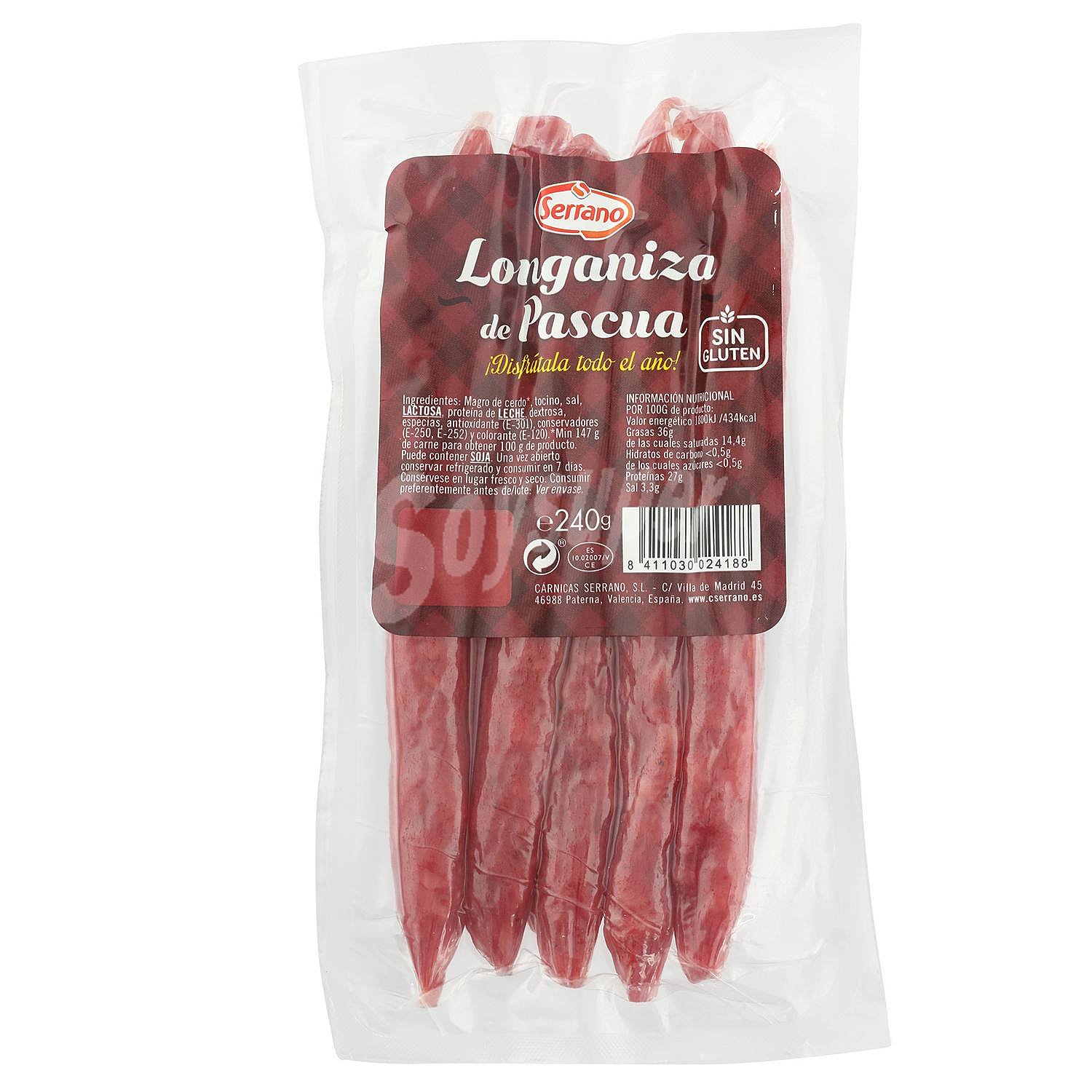 Longaniza de pascua