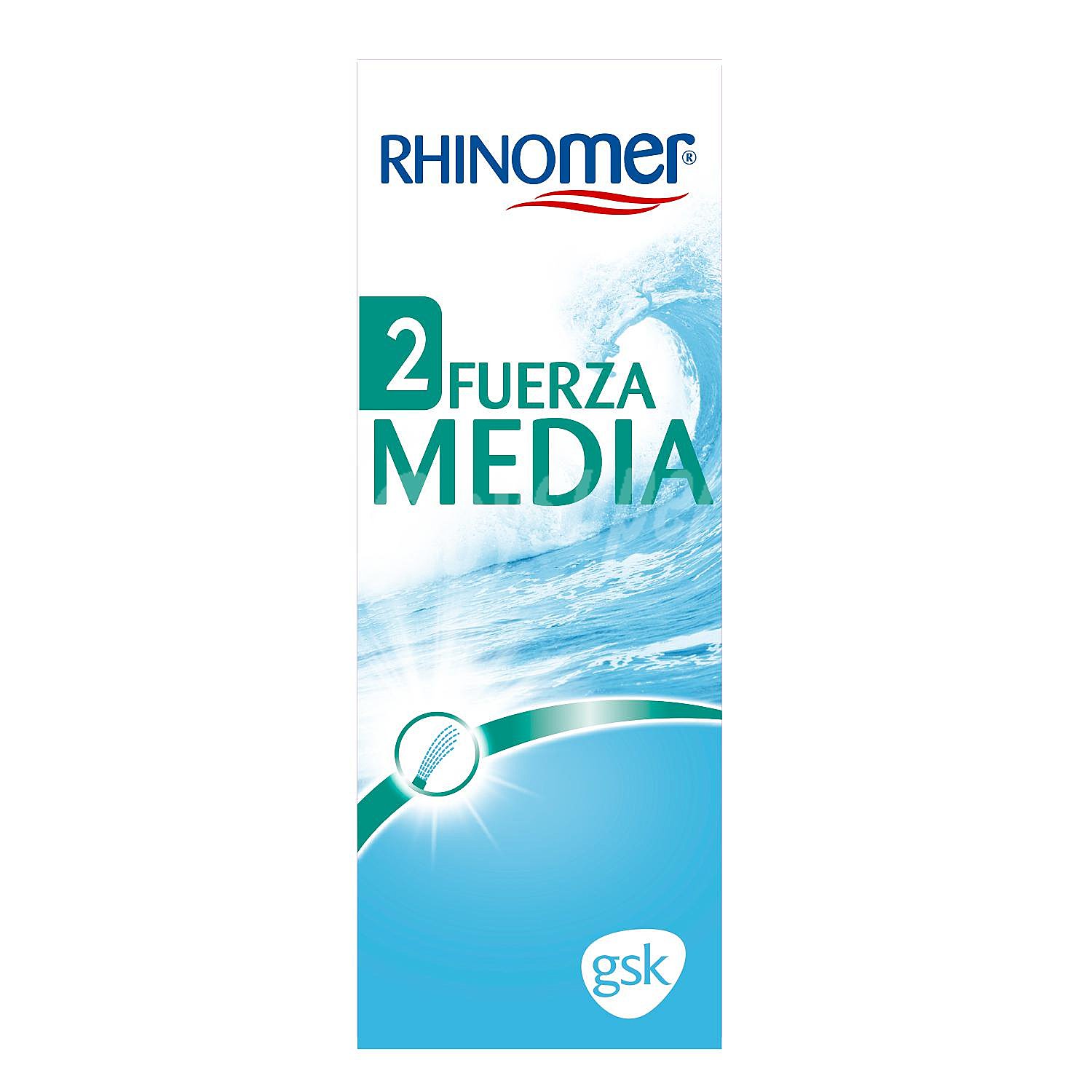 Suero fisiológico fuerza media Rhinomer