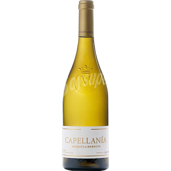 Capellanía vino blanco viura 100% reserva doca Rioja