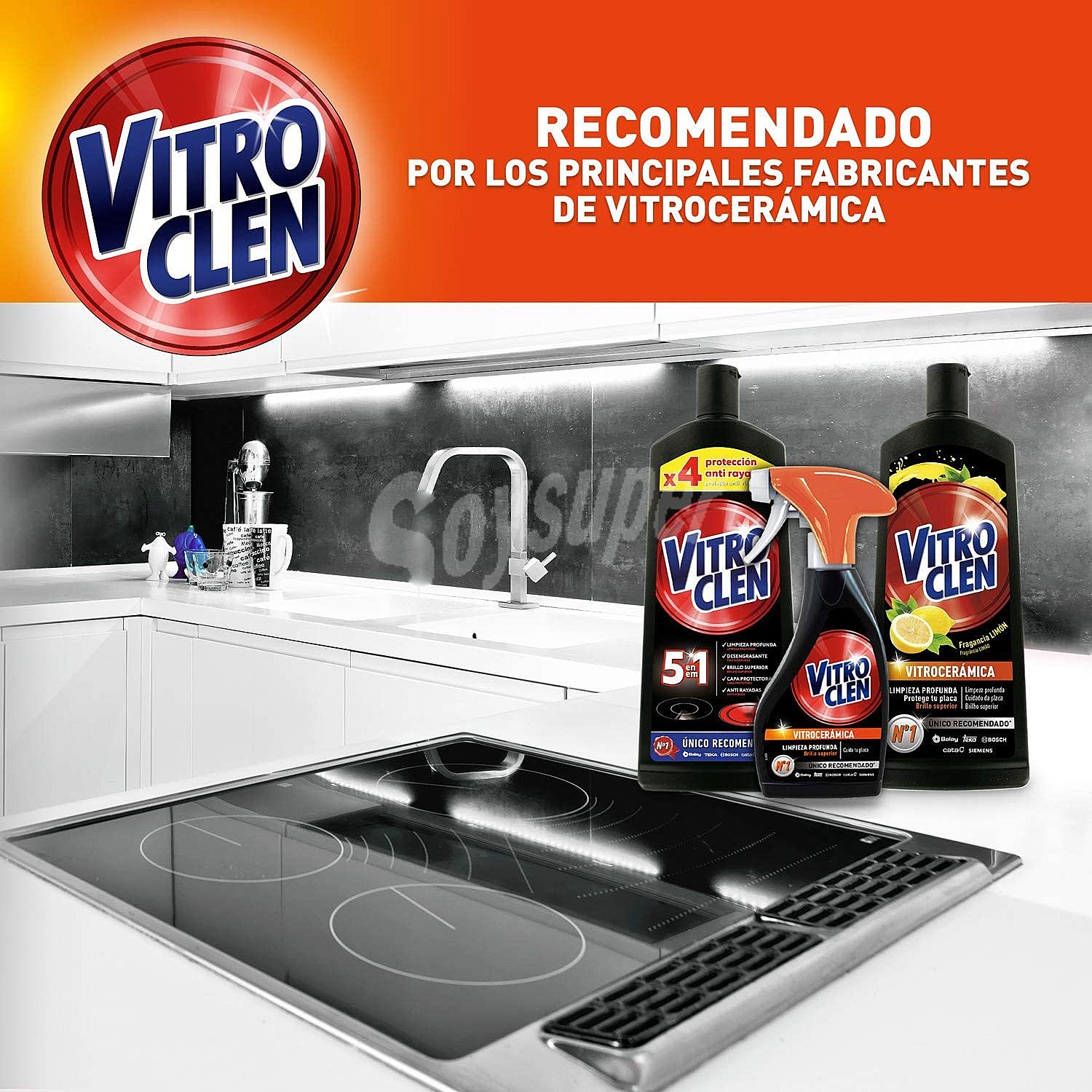 Limpiador Vitrocerámicas crema