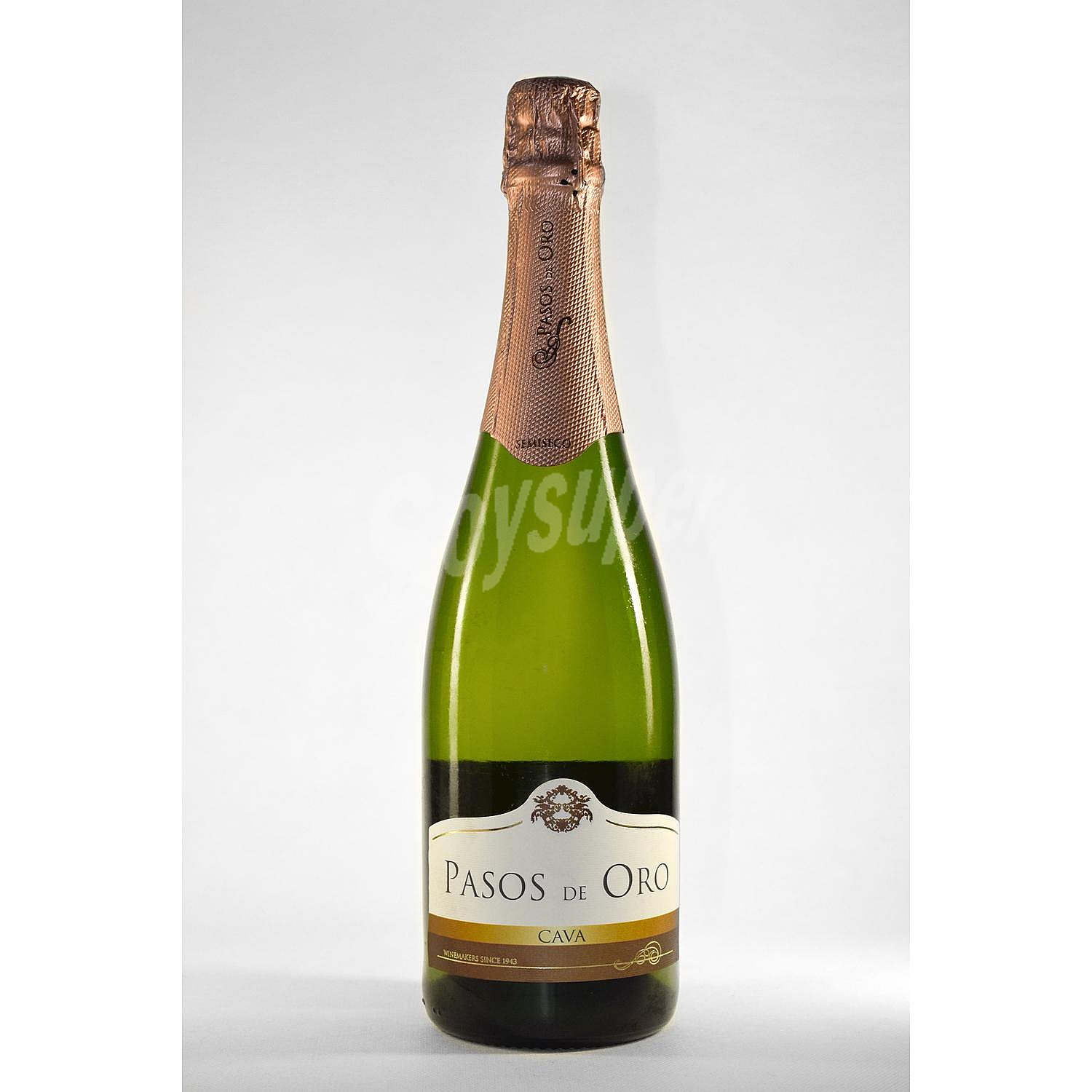 Cava Pasos de Oro semiseco