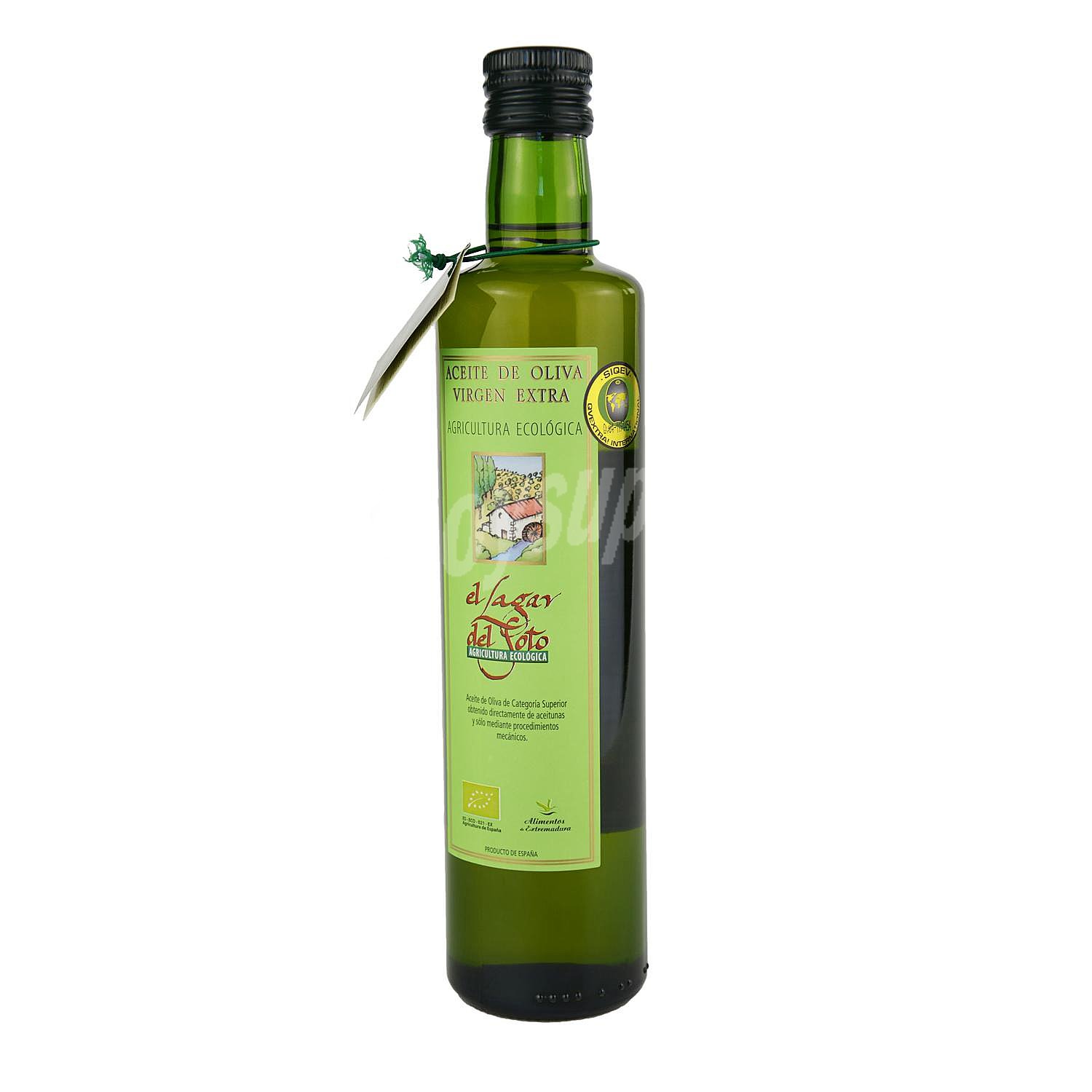 Aceite de oliva virgen extra ecológico El Lagar del Soto