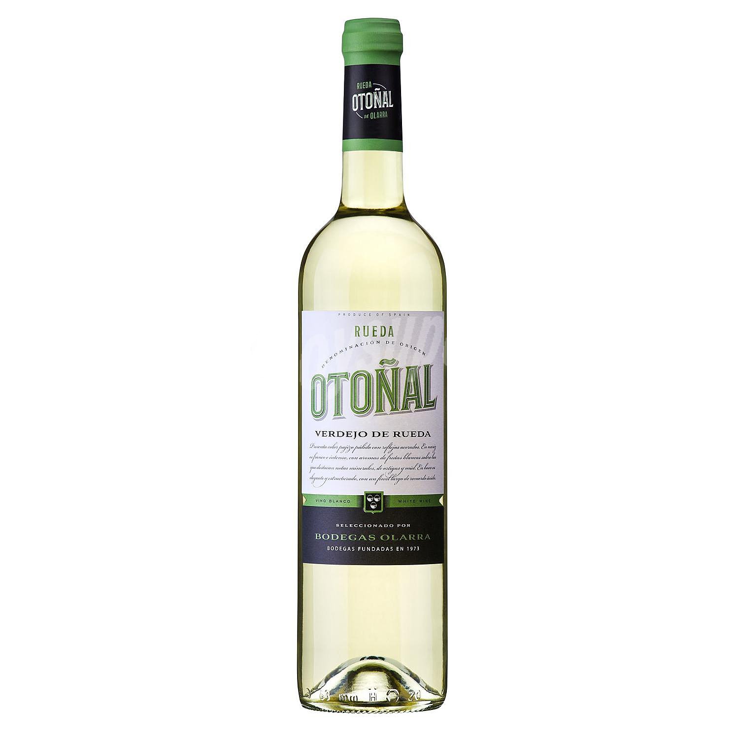 Vino blanco joven verdejo Otoñal D.O. Rueda