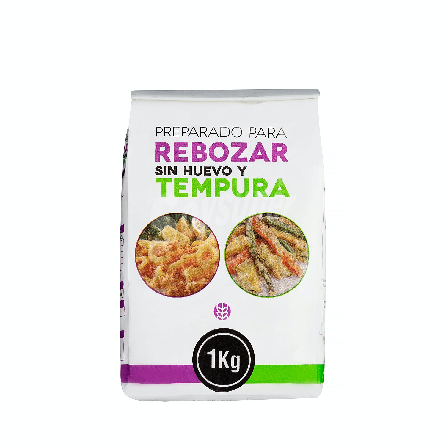 Harina especial tempura y rebozar (sin huevo)