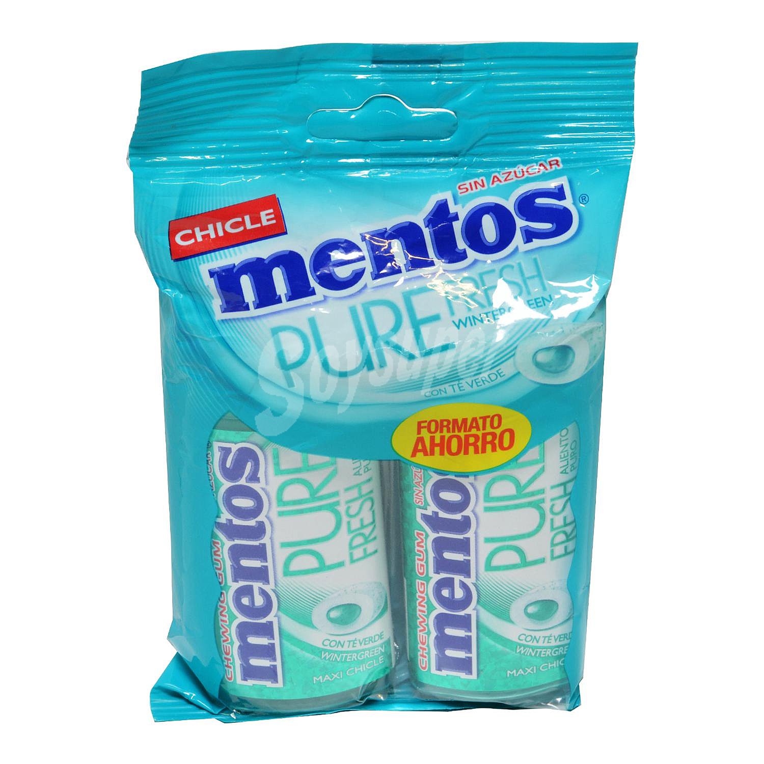 Chicles con té verde Winter Green Pure Fresh