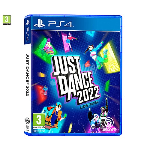 Just Dance 2022 para Playstation 4. Género: musical, baile. pegi: +3.