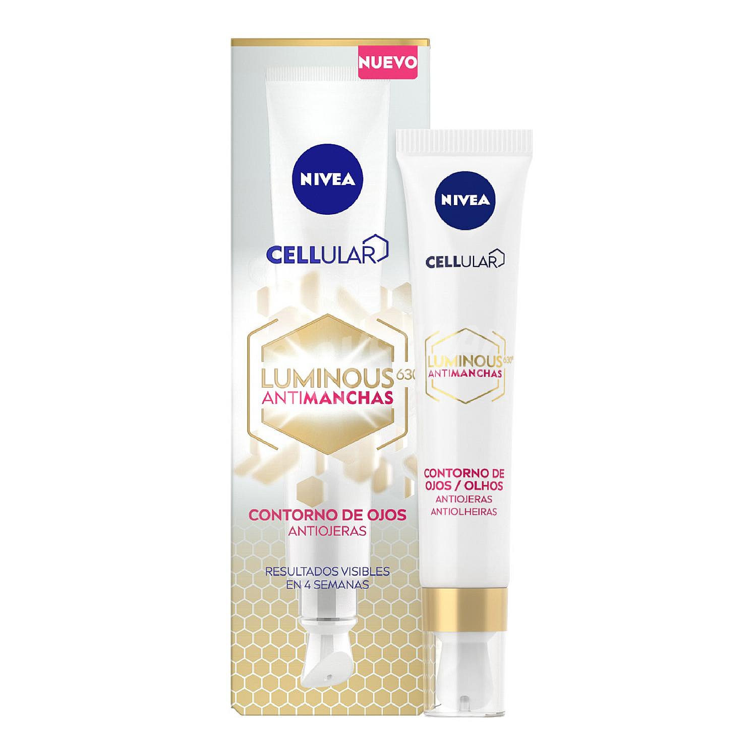 Contorno de ojos antiojeras Cellular Luminous 630 Antimanchas