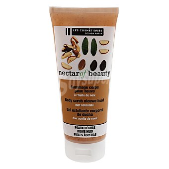 Exfoliante corporal piel nueva con aceite de nuez -nectar of Beauty