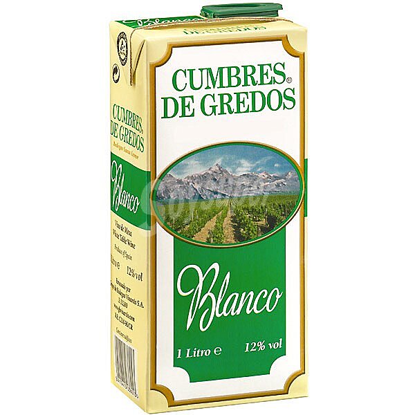 Vino blanco de mesa