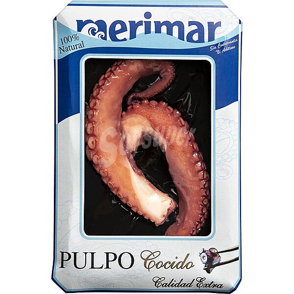 Merimar patas de pulpo cocido 2 unidades