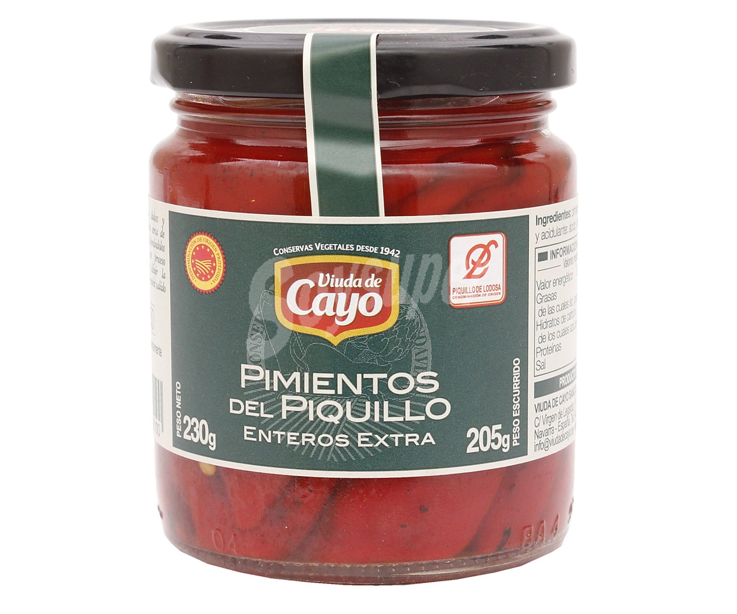 Pimientos del ppquillo enteros extra