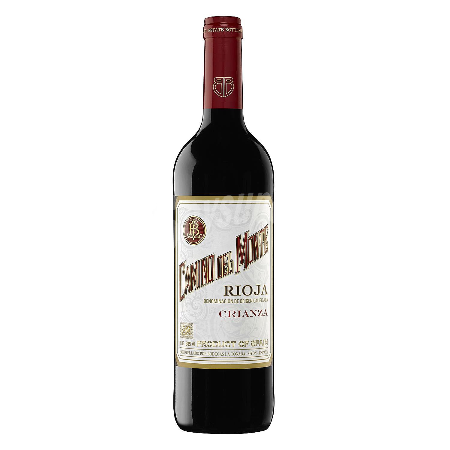 Vino D.O. Rioja tinto crianza Camino