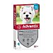 Advantix pipetas desparasitarias para perros de 4-10 kg