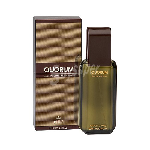 Quorum Eau de toilette para hombre con vaporizador en spray quorum