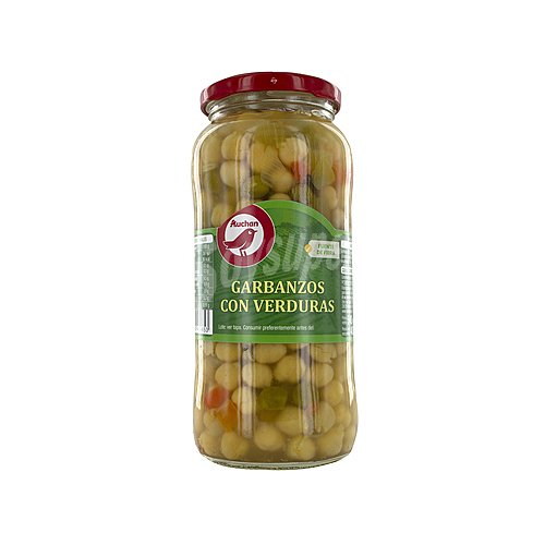 Producto alcampo Garbanzos cocidos con verduras producto alcampo