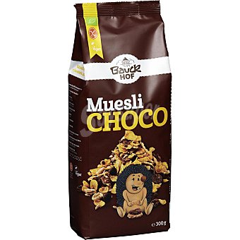 Cereales con chocolate negro Muesli ecológicos Bauck Hof sin gluten