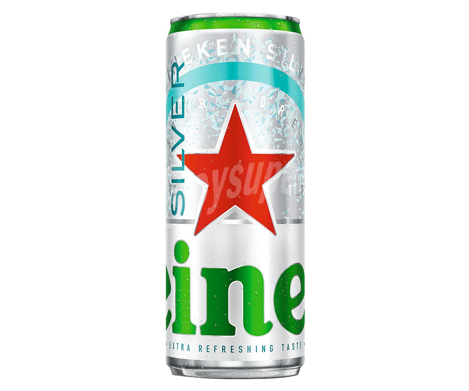 Heineken Cerveza sabor extra refrescante heineken silver