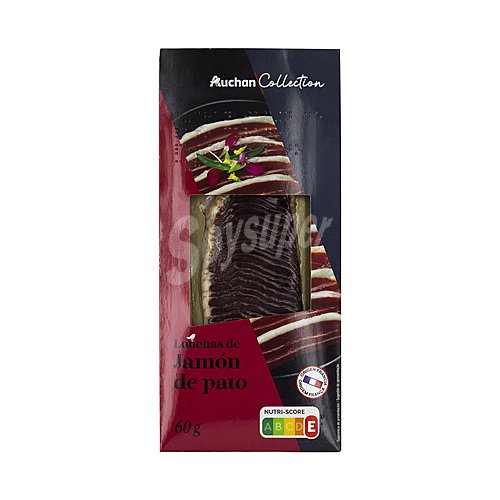 Producto alcampo Collection Jamón de pato de origen francés cortado en finas lonchas