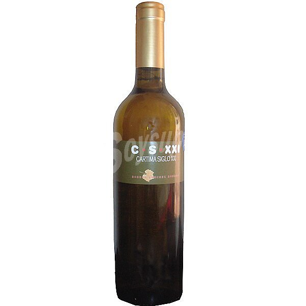 Vino blanco seco moscatel D.O. Sierra de Málaga 