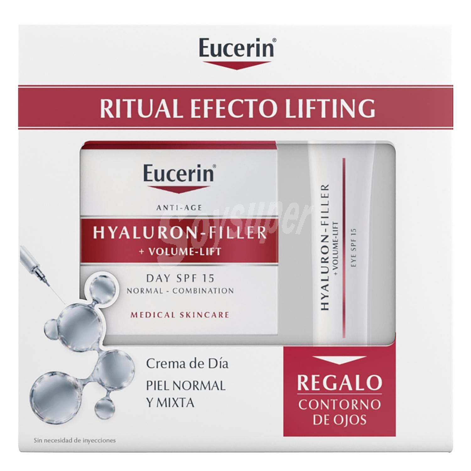 Crema de día antiedad Hyaluron Filler Eucerin volumen-filler