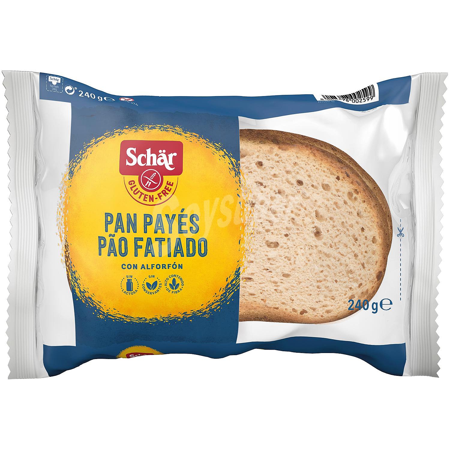 Pan casero Schär sin gluten