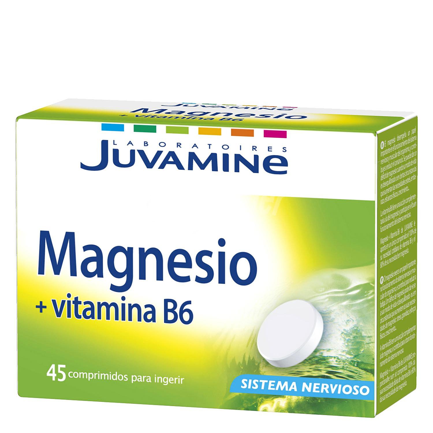 Magnesio y vitamina B6 Juvamine