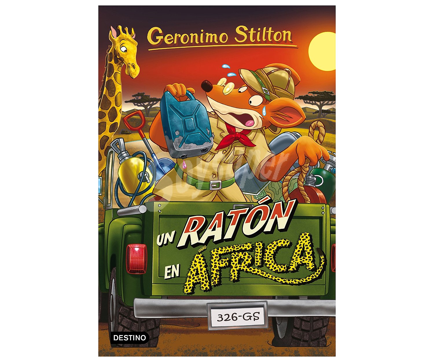 Gerónimo Stilton 62: Un ratón en África, vv.aa. Género: infantil, aventuras. Editorial Destino