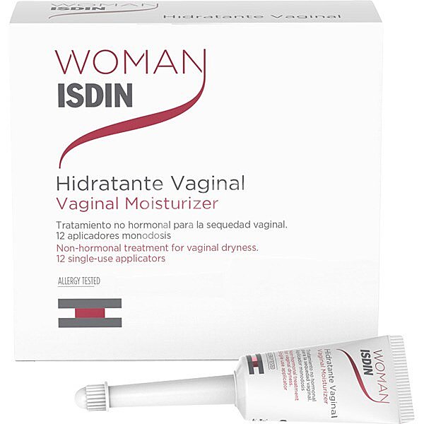 Hidratante Vaginal tratamiento no hormonal para la sequedad vaginal caja 12 unidades aplicadores