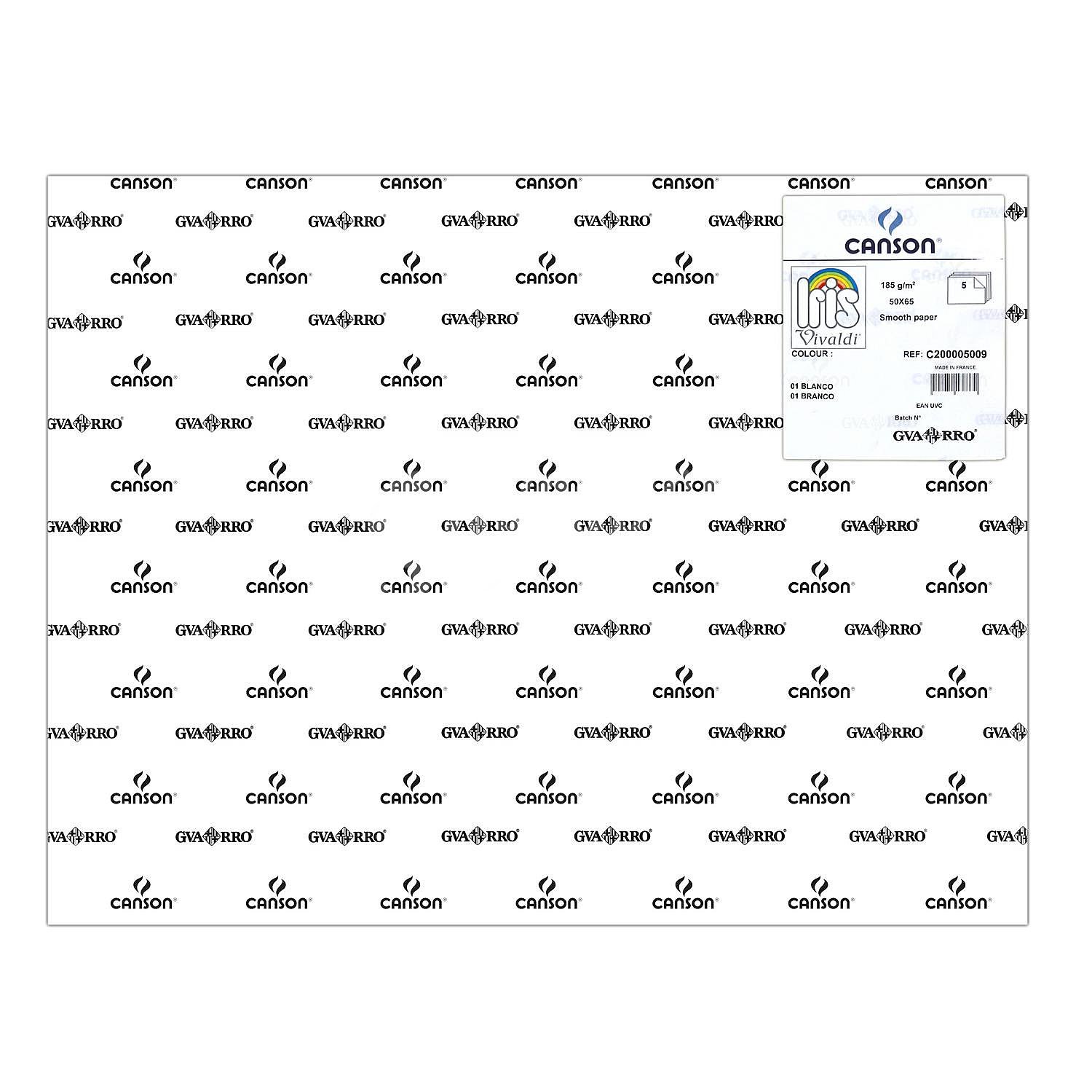 Cartulinas 50x65 Blanca