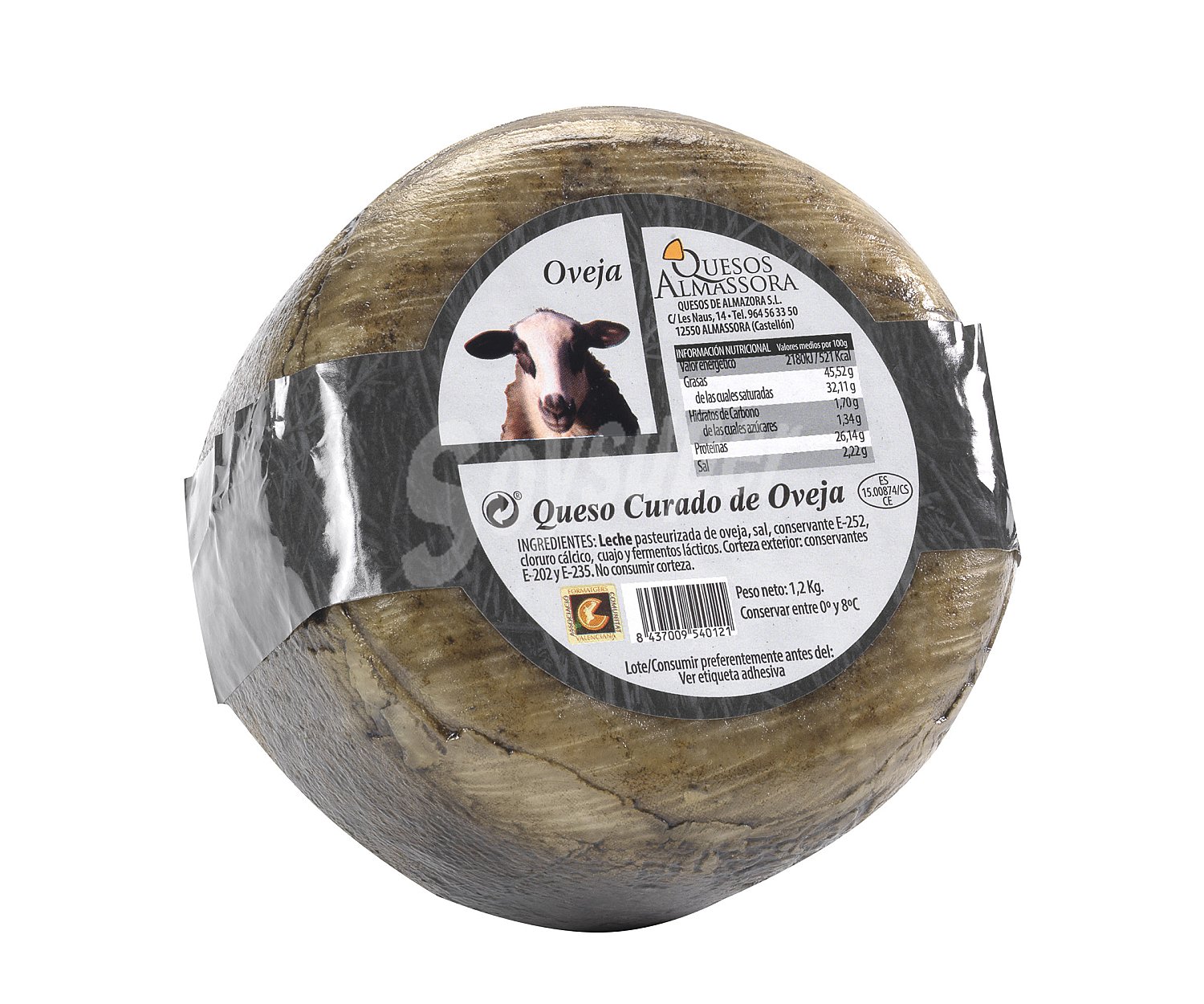 Queso de oveja curado