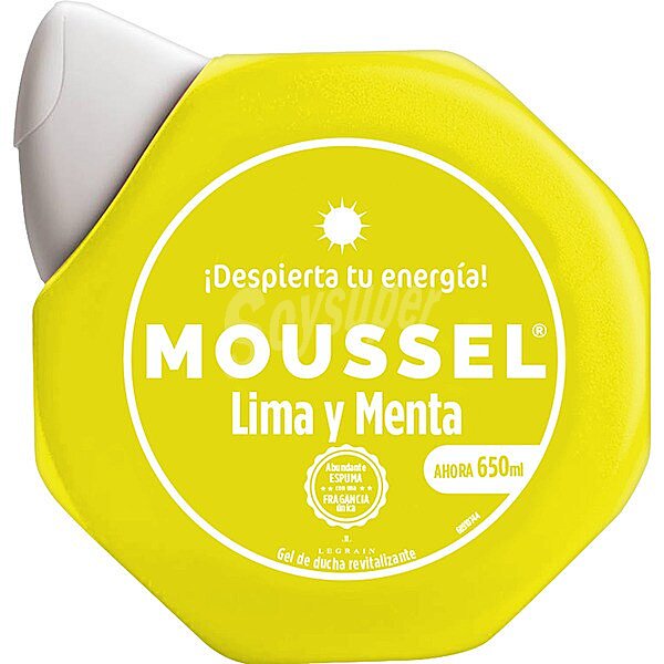 Gel de baño Lima y Menta