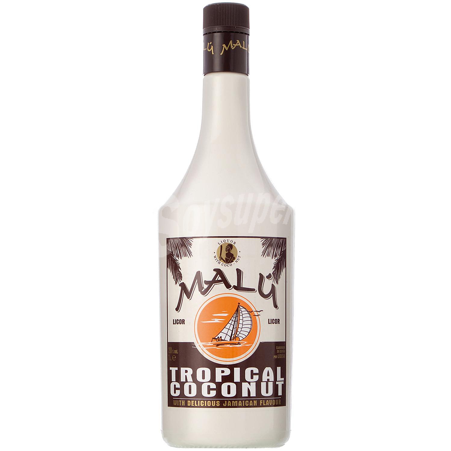 Licor de coco Malú