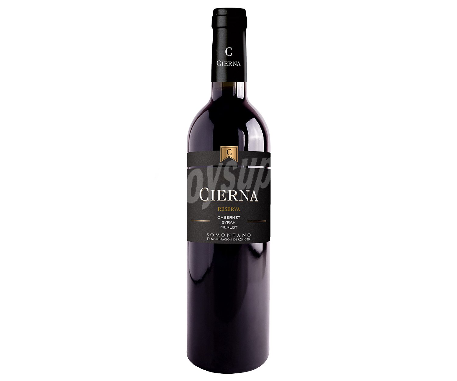 Cierna Vino tinto reserva con D.O. Somontano cierna