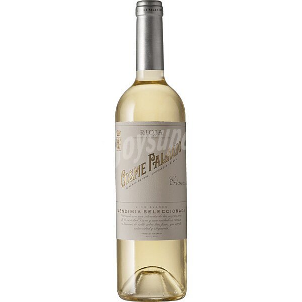 Vino blanco crianza Vendimia Seleccionada Viura doca Rioja botella 75 cl