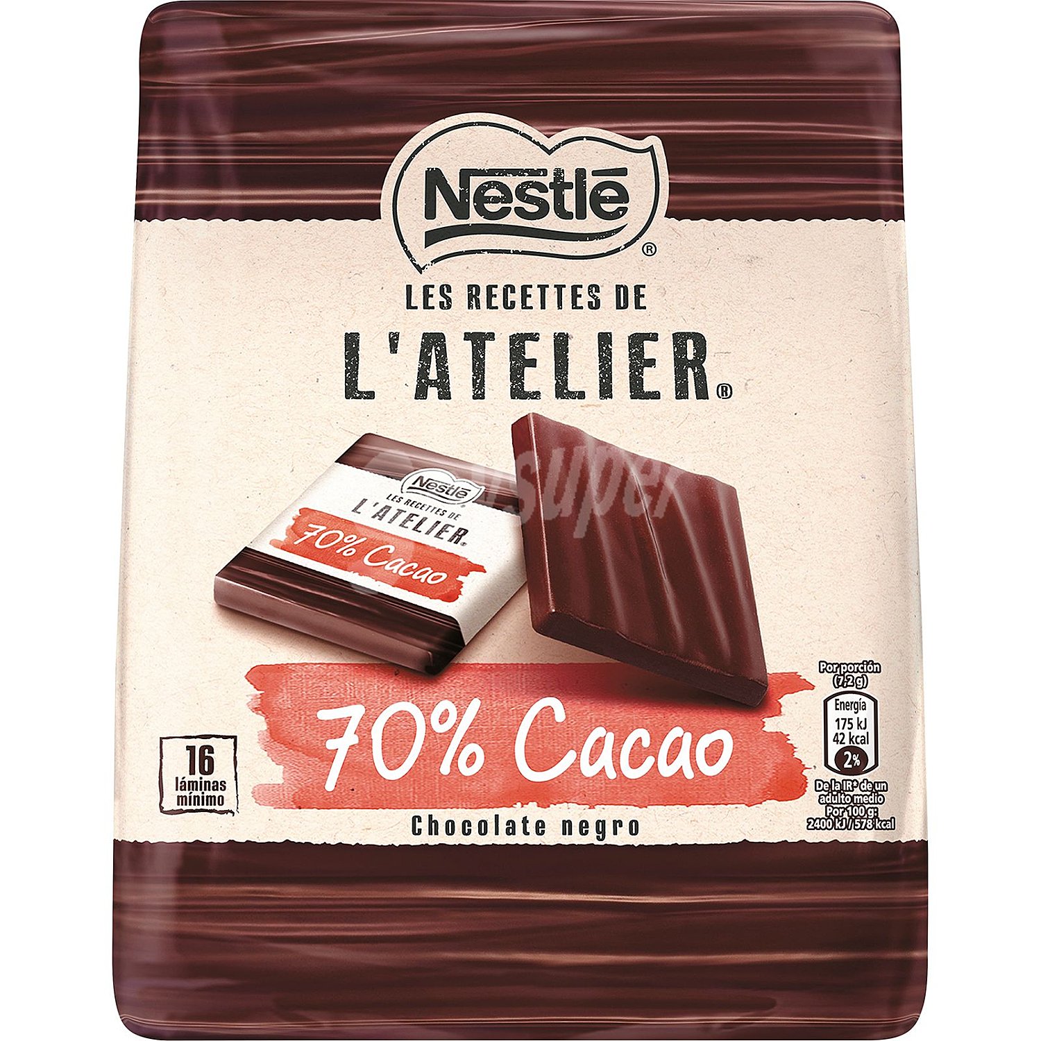 Chocolate negro 70 ç5 cacao