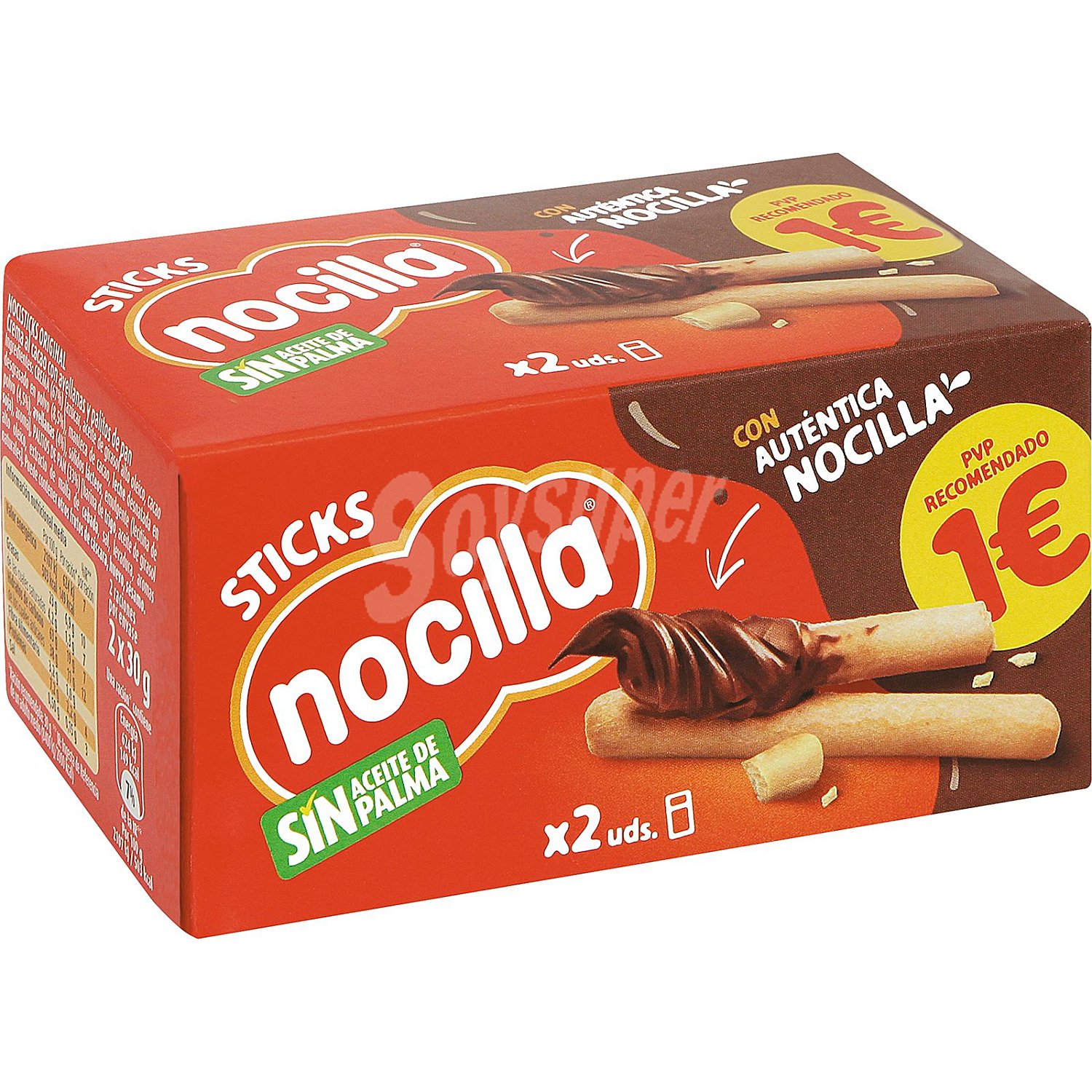 Nocisticks 1 sabor sin aceite de palma