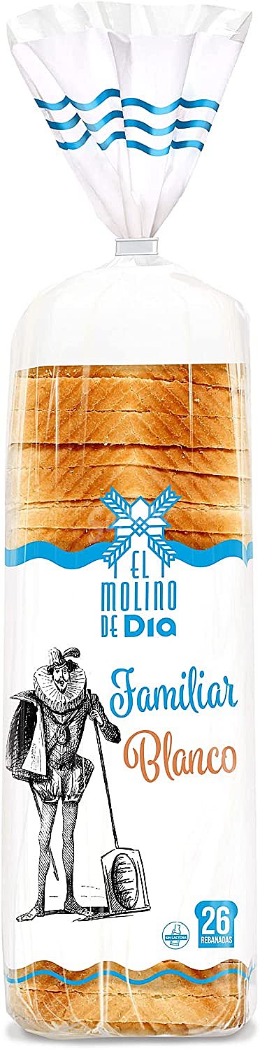 Pan de molde formato familiar El molino de Dia