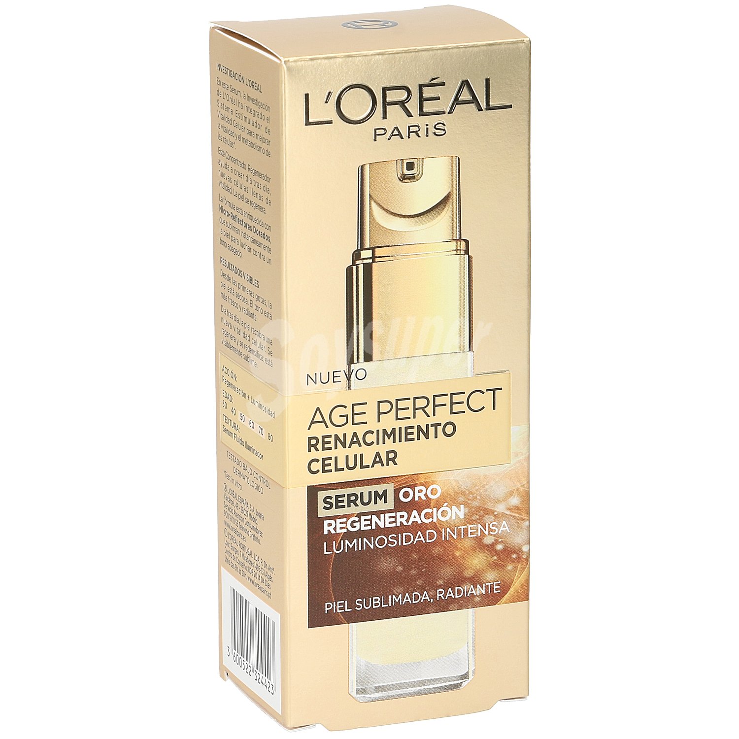 Sérum regenerador para pieles maduras y desvitalizadas l'oréal Age perfect renacimiento celular