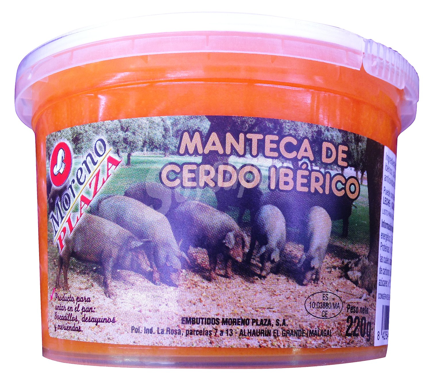 Manteca roja de cerdo ibérico