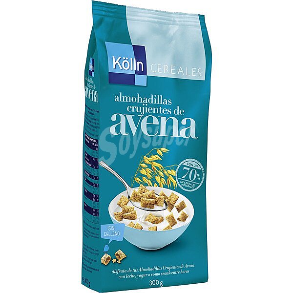 Almohadillas crujientes de avena