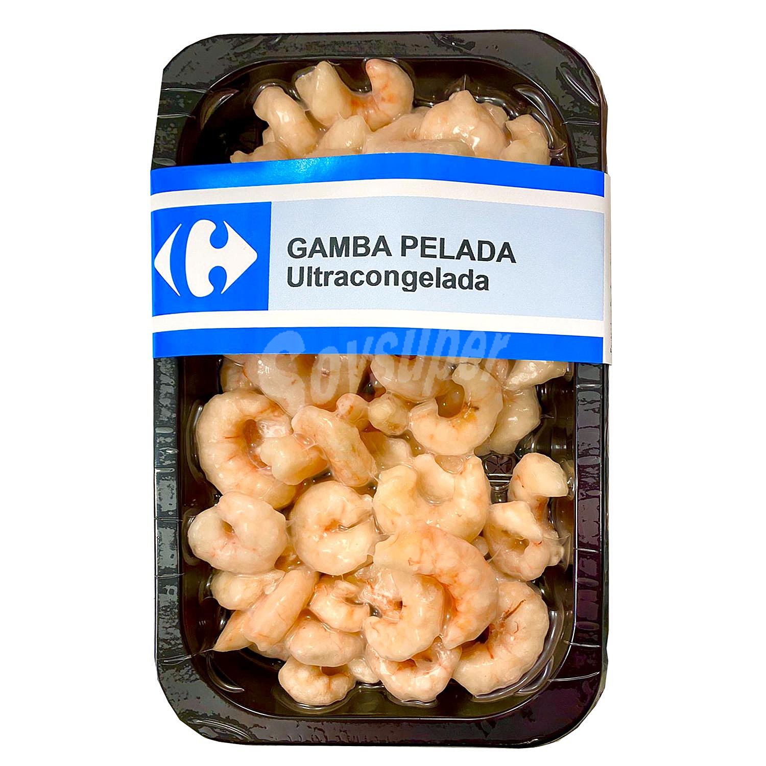 Gamba pelada cruda mediana Carrefour