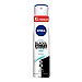 Desodorante Black&white invisible fresh nivea, spray 250 ml