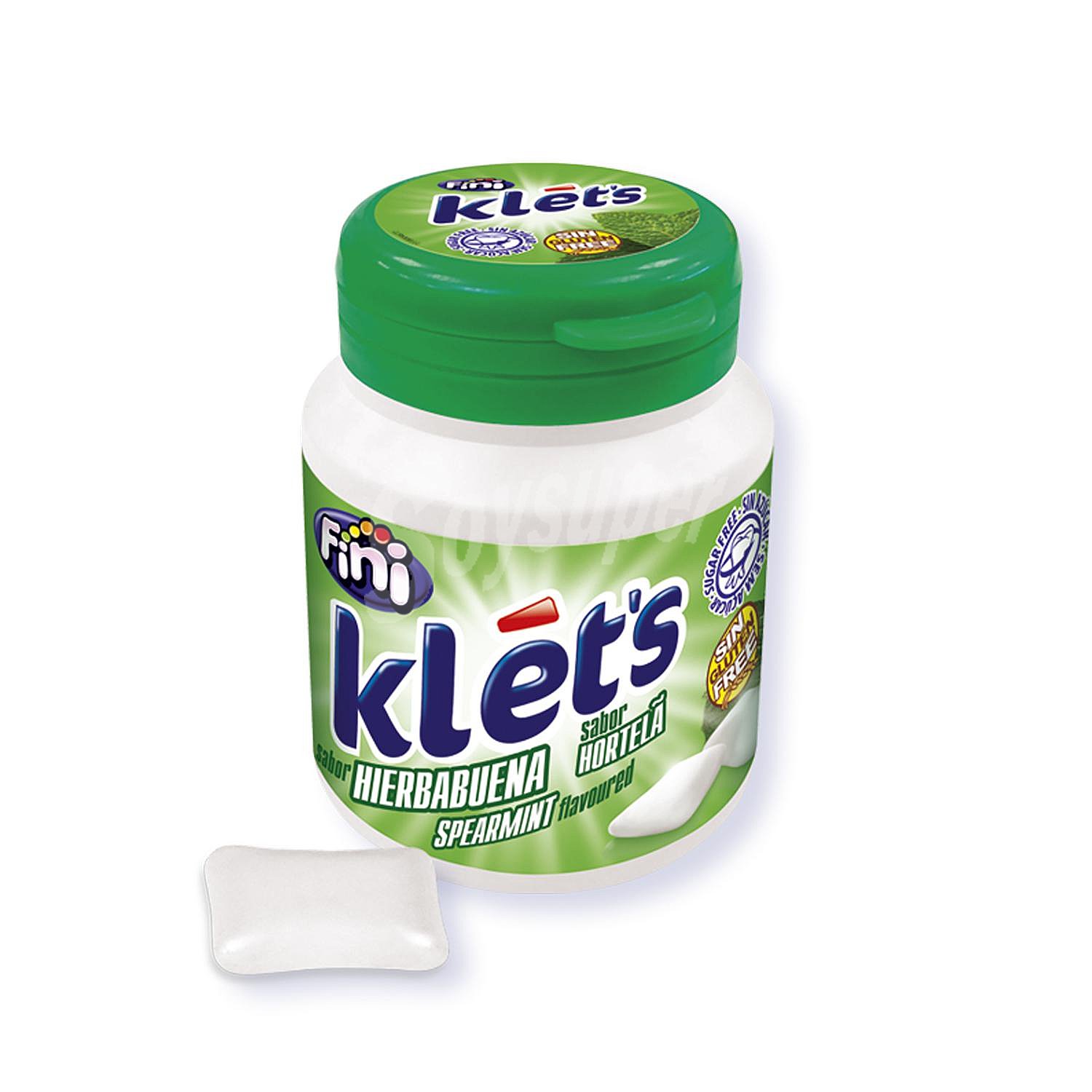 Chicles de hierbabuena Klét's Fini sin gluten