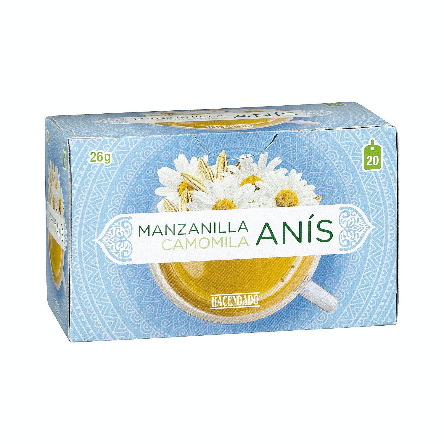 Infusion manzanilla con anis