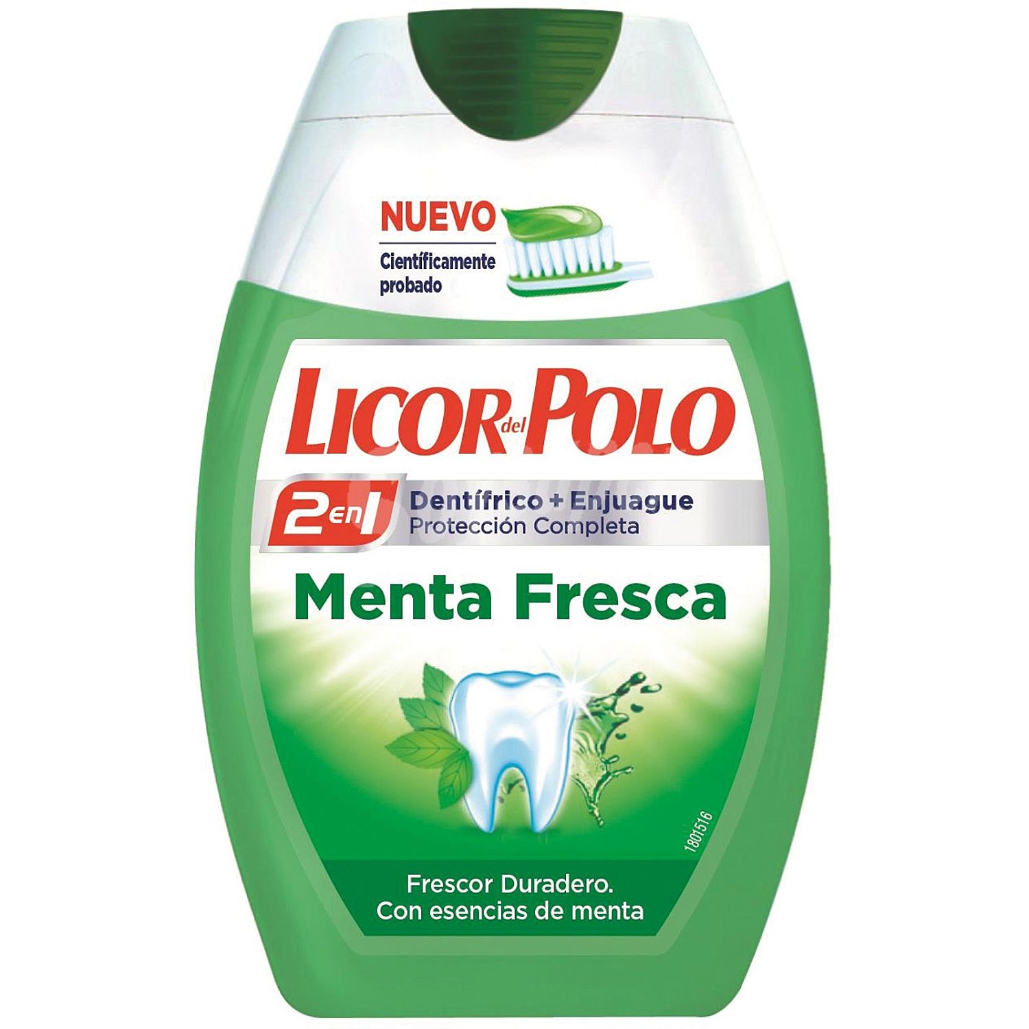 Pasta de dientes + enjuague bucal, con fórmula anti olor licor DEL polo Aliento fresco