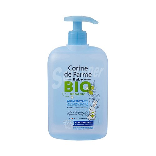 Corine DE farme Agua limpiadora micelar para cara y cuerpo corine DE farme Baby bio