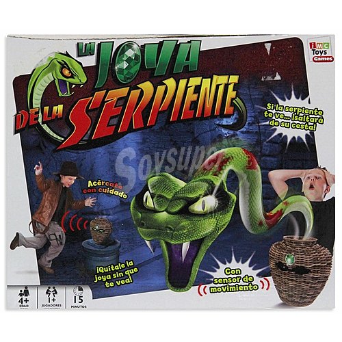 Juego de Mesa Infantil La Joya de la Serpiente, 1 o más Jugadores IMC