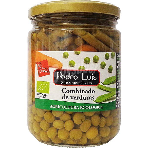 Combinado de verduras ecológicas