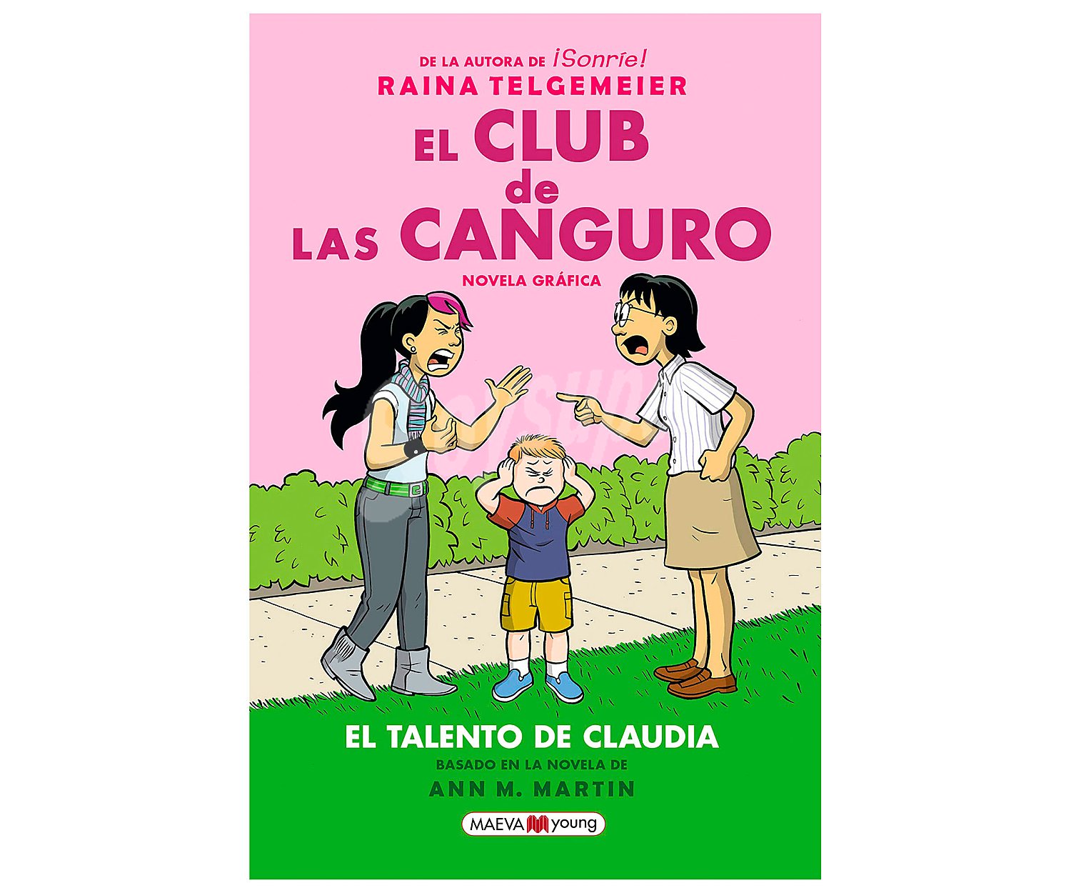 El club de las canguro, el talento de Claudia, raina telgemeier. Género juvenil. Editorial Maeva.