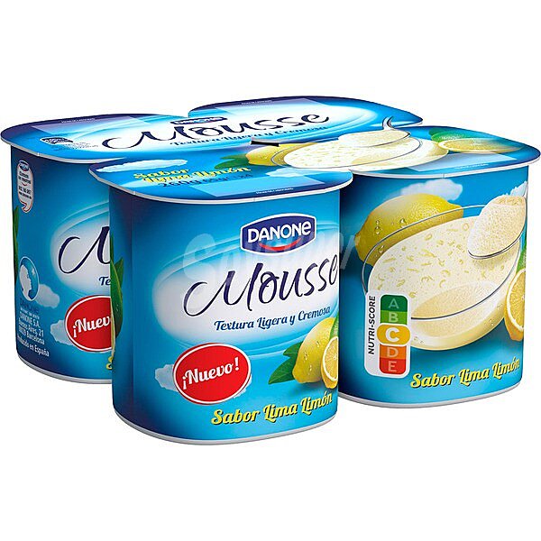 Mousse sabor lima limón